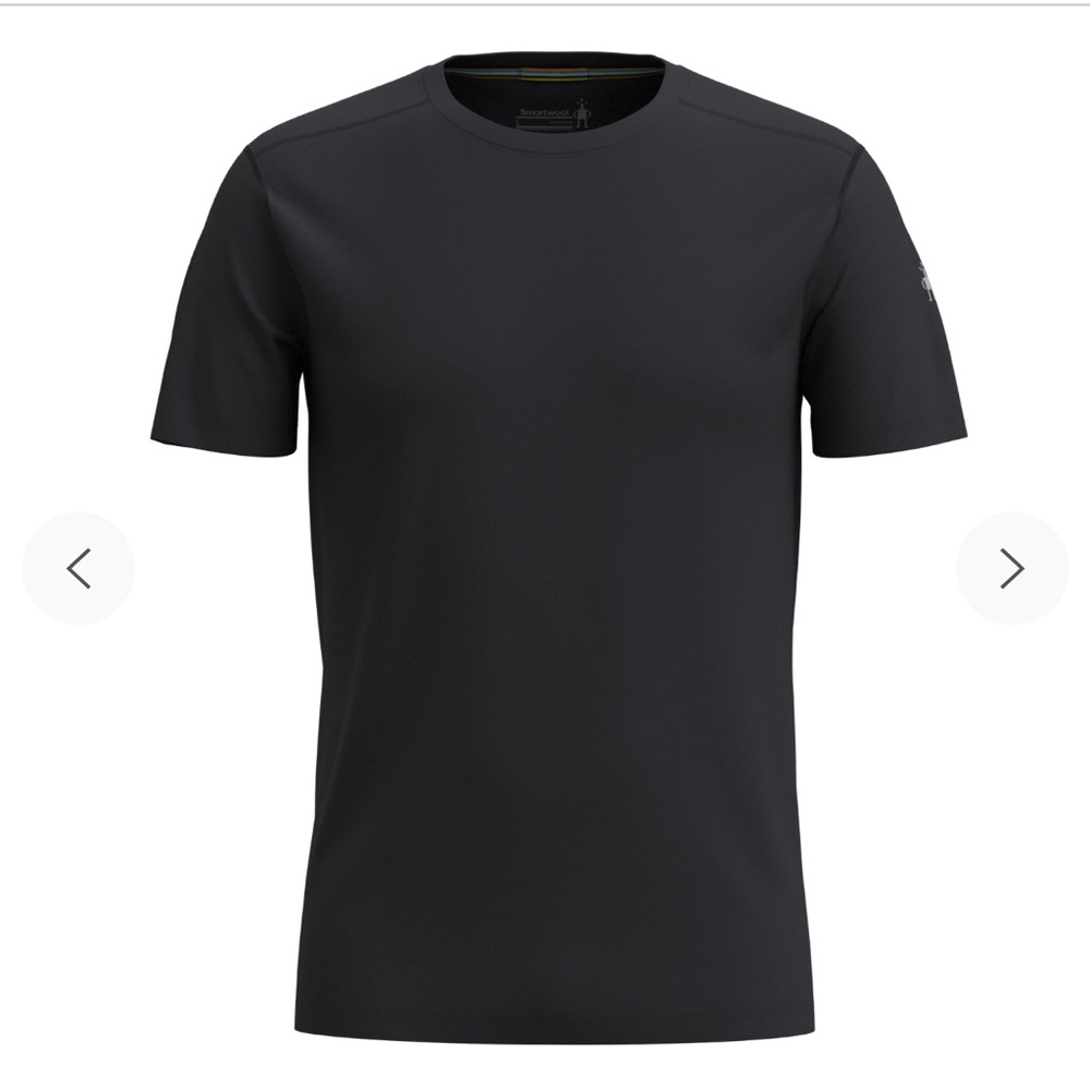Smartwool Black Short Sleeve Crew Neck Tee